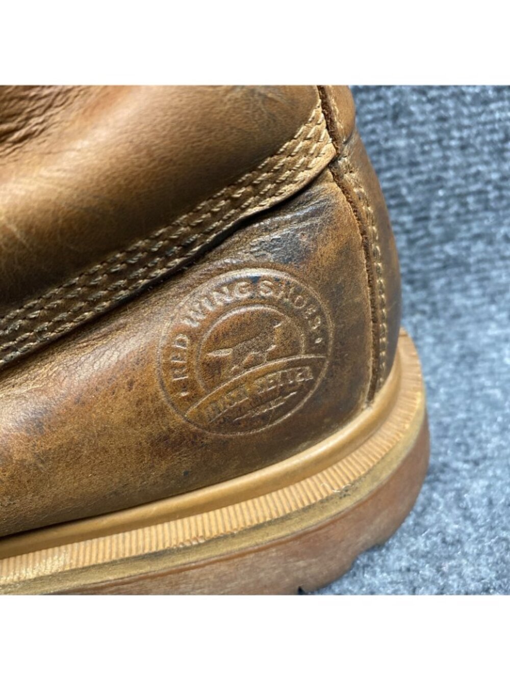 Red Wing Irish Setter Hopkins 83815 Work Boots Mens 9 EE Wide Waterproof 400g - Picture 7 of 16